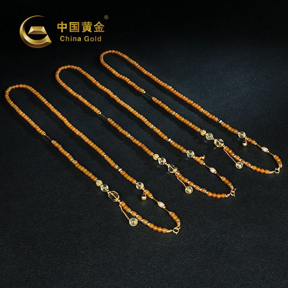 Xinjiang Hetian Nephrite Jade Beaded Bracelet — Xinjiang jade