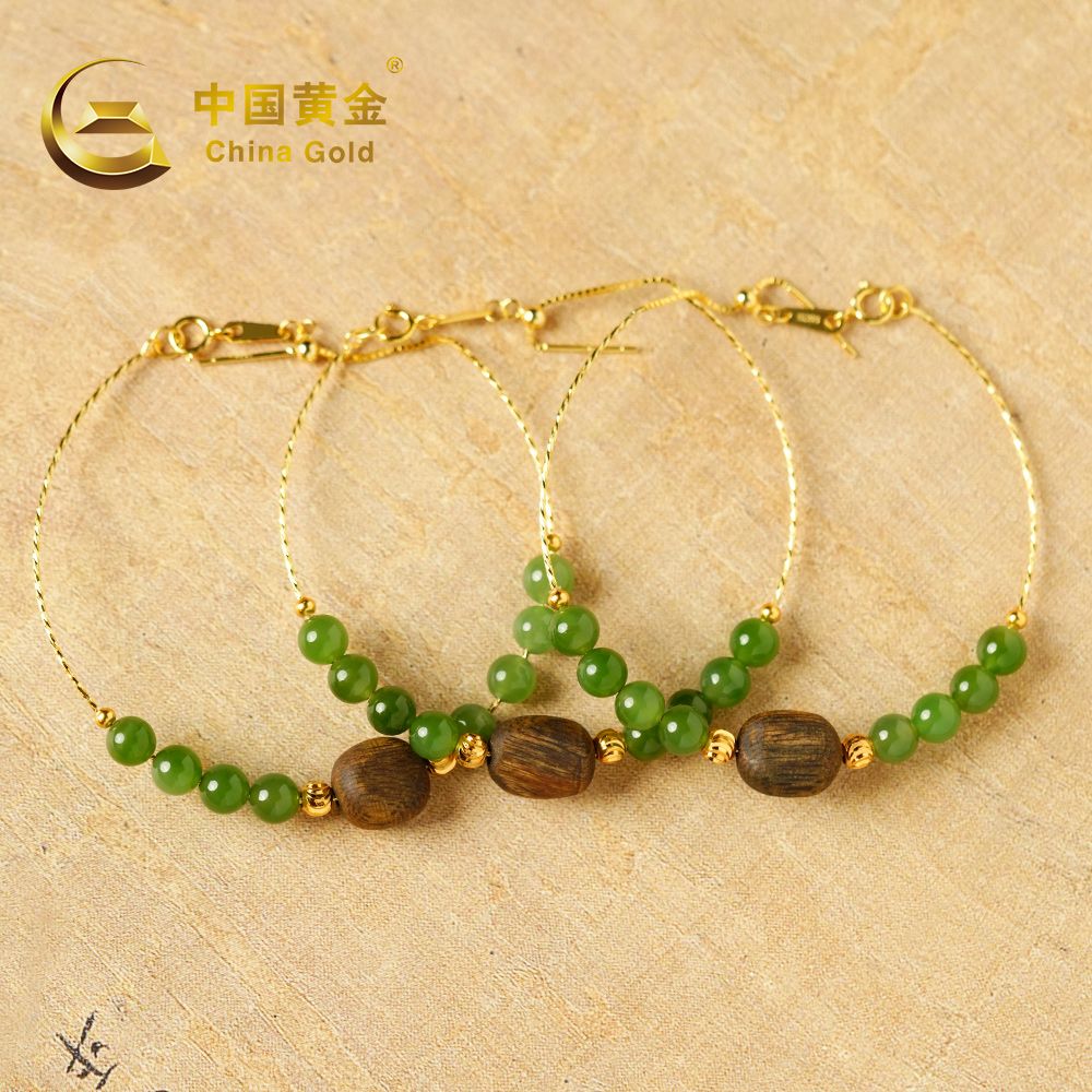 Russian Green Nephrite Jade Bracelet — Russian jade